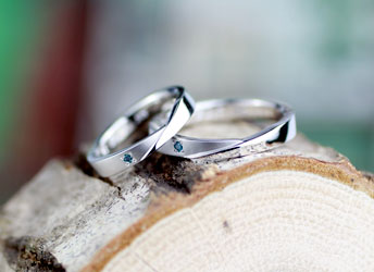 �g�b�v���΂߂ɐ܂�d�Ȃ����u���[�_�C�����茋���w��