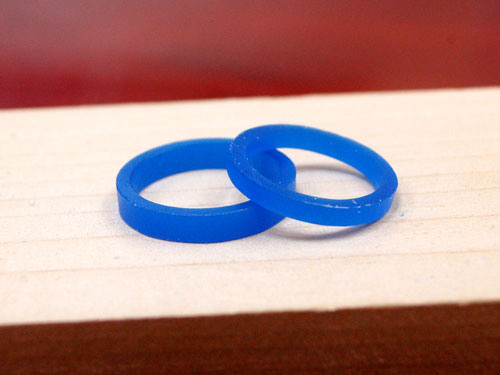 手作り結婚指輪のワックス原型