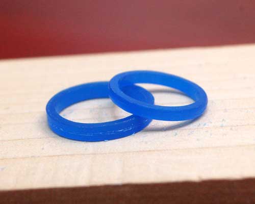 大阪のカップルが手作りした結婚指輪原型
