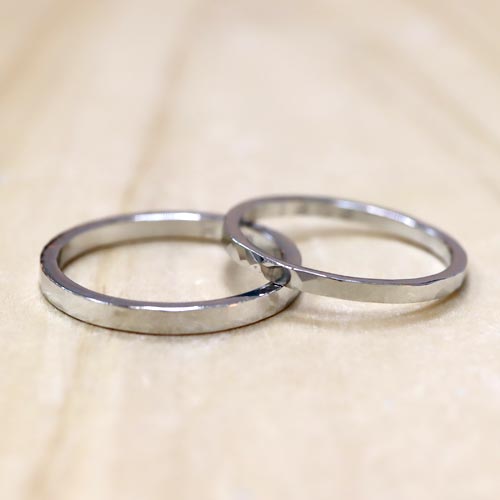 プラチナ10万円の結婚指輪