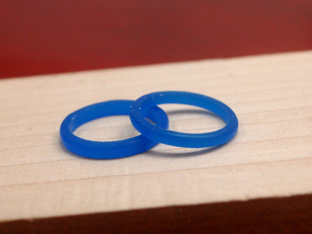 マリッジリングのワックス原型