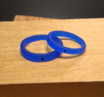 結婚指輪のワックス原型