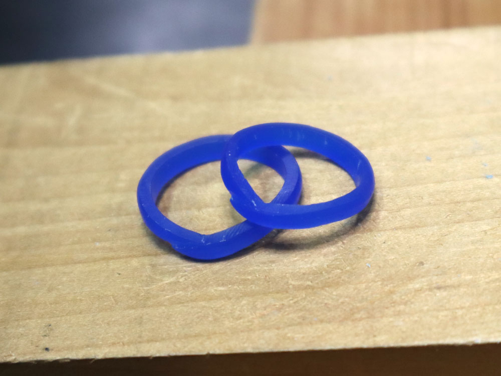 指輪のワックス原型