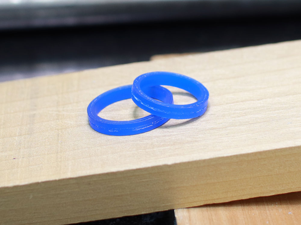 手作り指輪のワックス原型