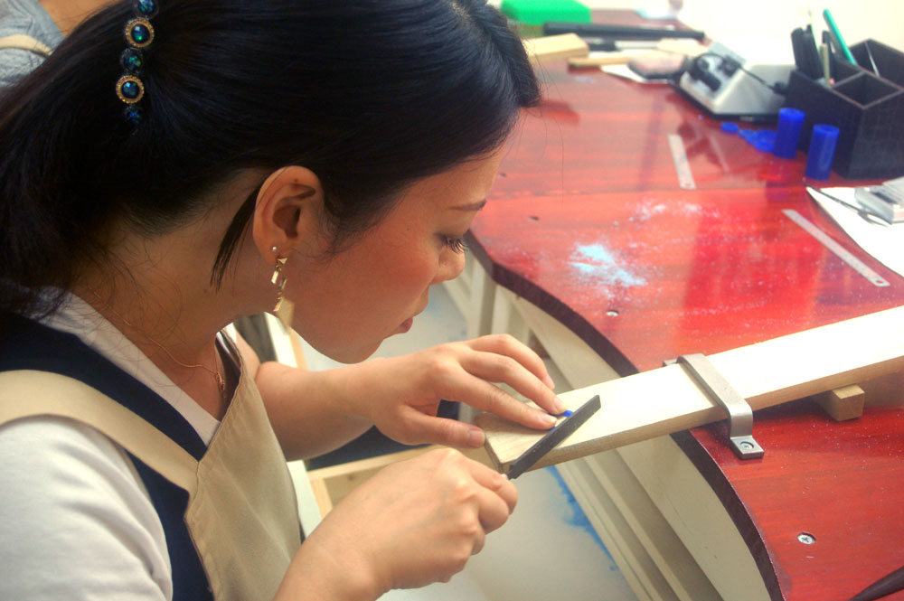 大阪工房来店のお客様