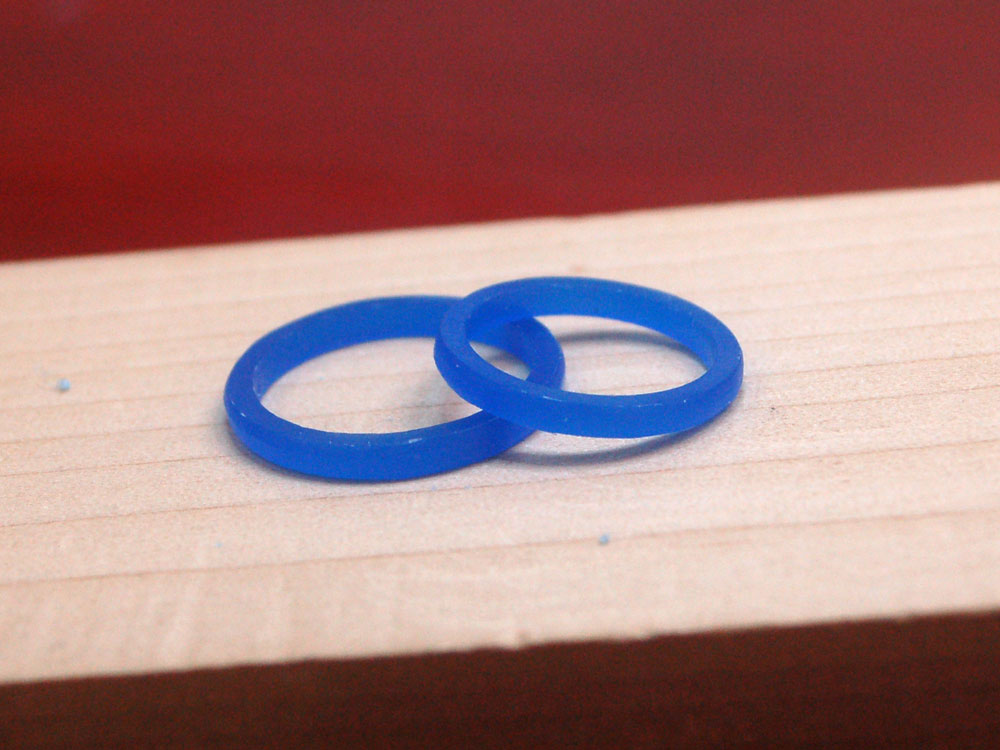 手作り結婚指輪の原型