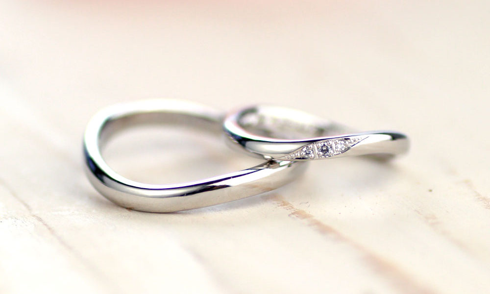 プラチナ900の手作り結婚指輪