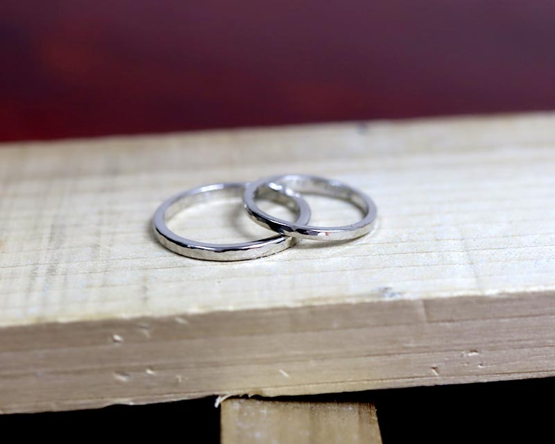 鍛造の手作り結婚指輪