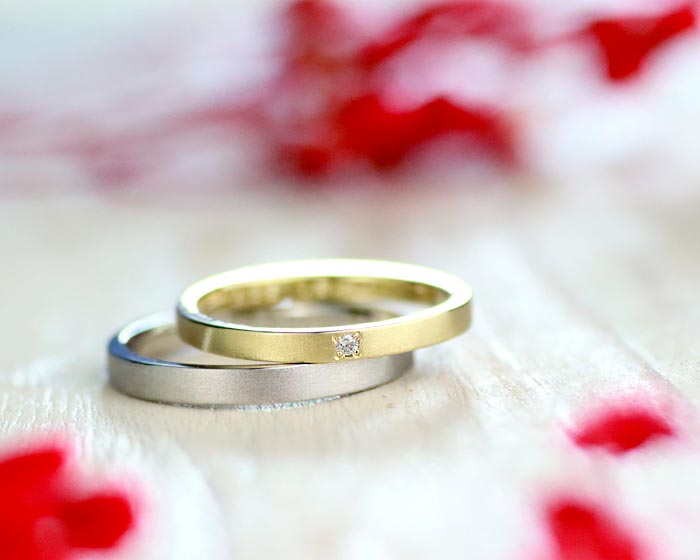 結婚指輪のオプション加工