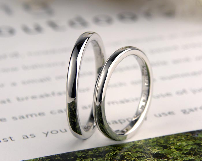 結婚指輪の完成