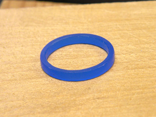 甲丸型の結婚指輪ワックス原型