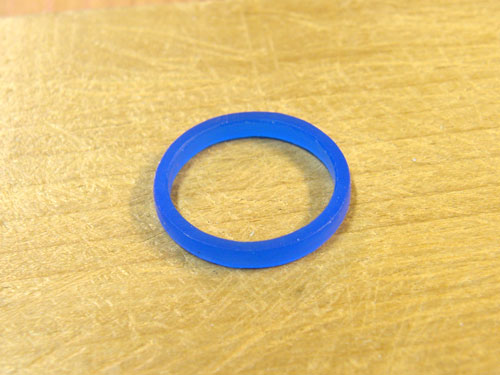 完成した結婚指輪のワックス原型