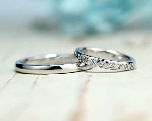 手作り結婚指輪の3番人気デザイン